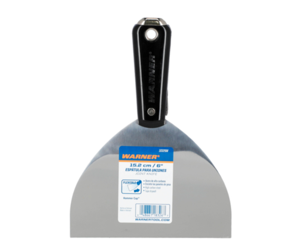ESPÁTULA PARA UNIONES ACERO WARNER 6"