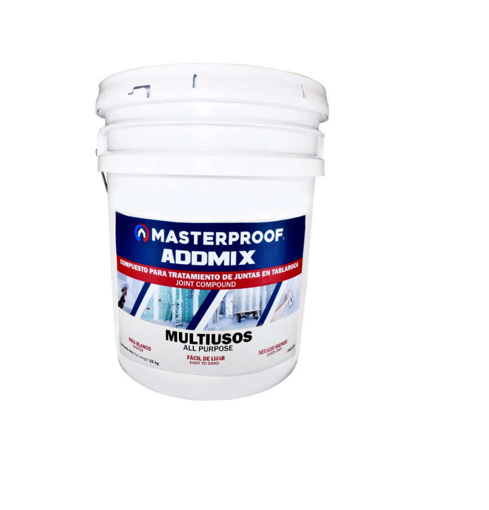 MASTERPROOF ADDMIX COMPUESTO PARA EL TRATAMIENTO DE JUNTAS DE TABLAROCA