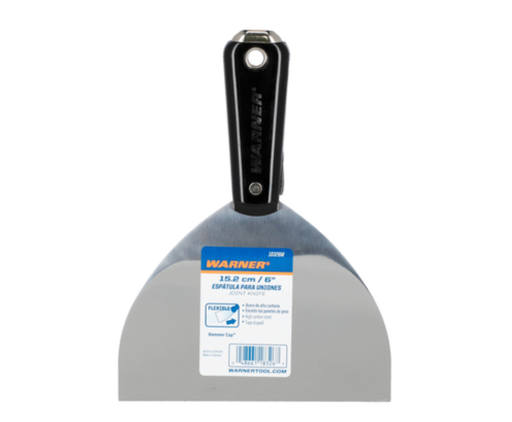 ESPÁTULA PARA UNIONES ACERO WARNER 6"