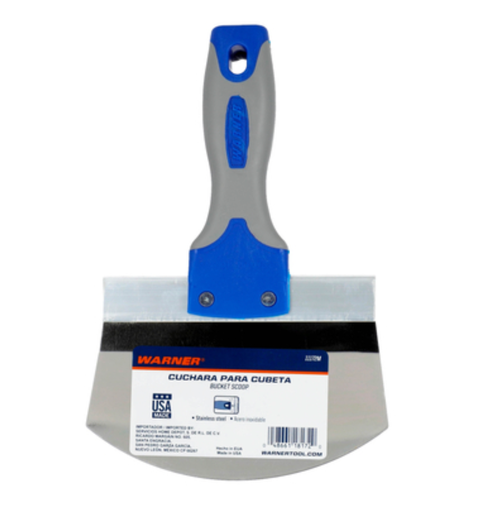 CUCHARA PARA CUBETA 23.1 X 15.1 X 2.3 CM ACERO INOXIDABLE WARNER