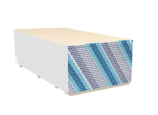 HOJA DE TABLAROCA PANEL DE YESO LIGERO LIGHT PANEL REY PARA MUROS 1.22 X 2.44