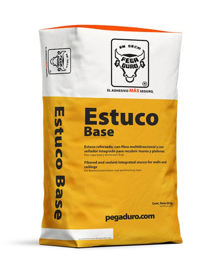 ESTUCO BASE PEGADURO SACO