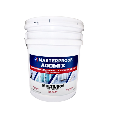 MASTERPROOF ADDMIX COMPUESTO PARA EL TRATAMIENTO DE JUNTAS DE TABLAROCA